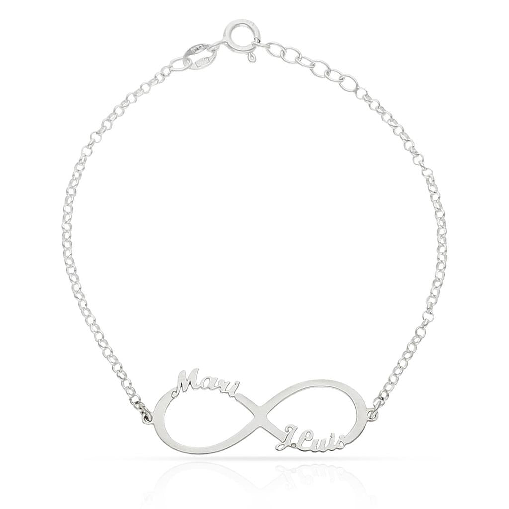 PULSERA PLATA 925MM INFINITO - AG216