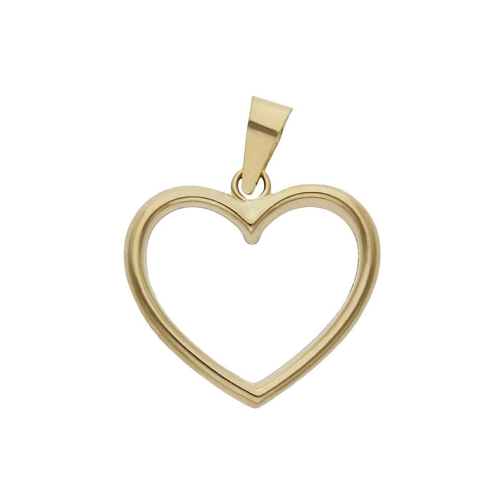 COLGANTE ORO 18KL CORAZON - 15x14MM - G1073