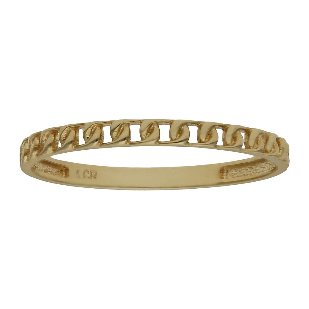 SORTIJA ORO 18KL CADENA - S1017