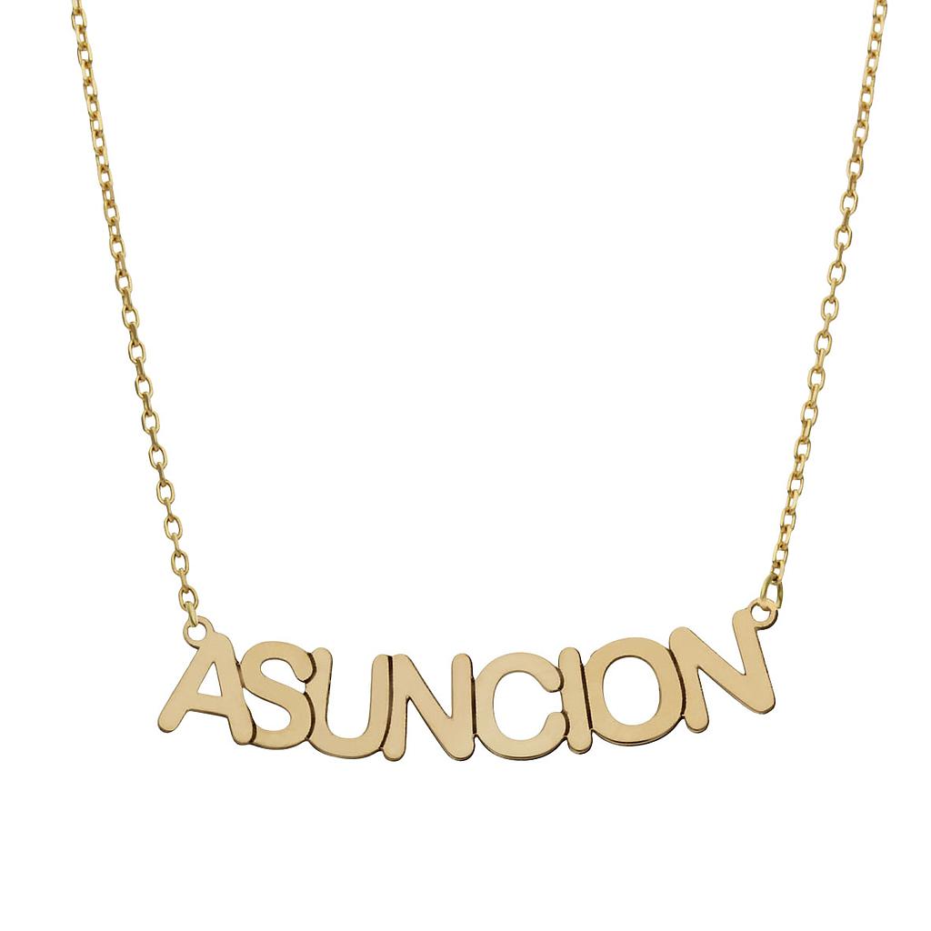 GARGANTILLA ORO 18KL NOMBRE PEQUEÑO - G971