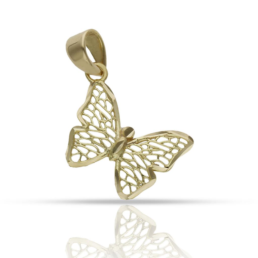 COLGANTE ORO 18KL MARIPOSA - 14x9MM - G1119