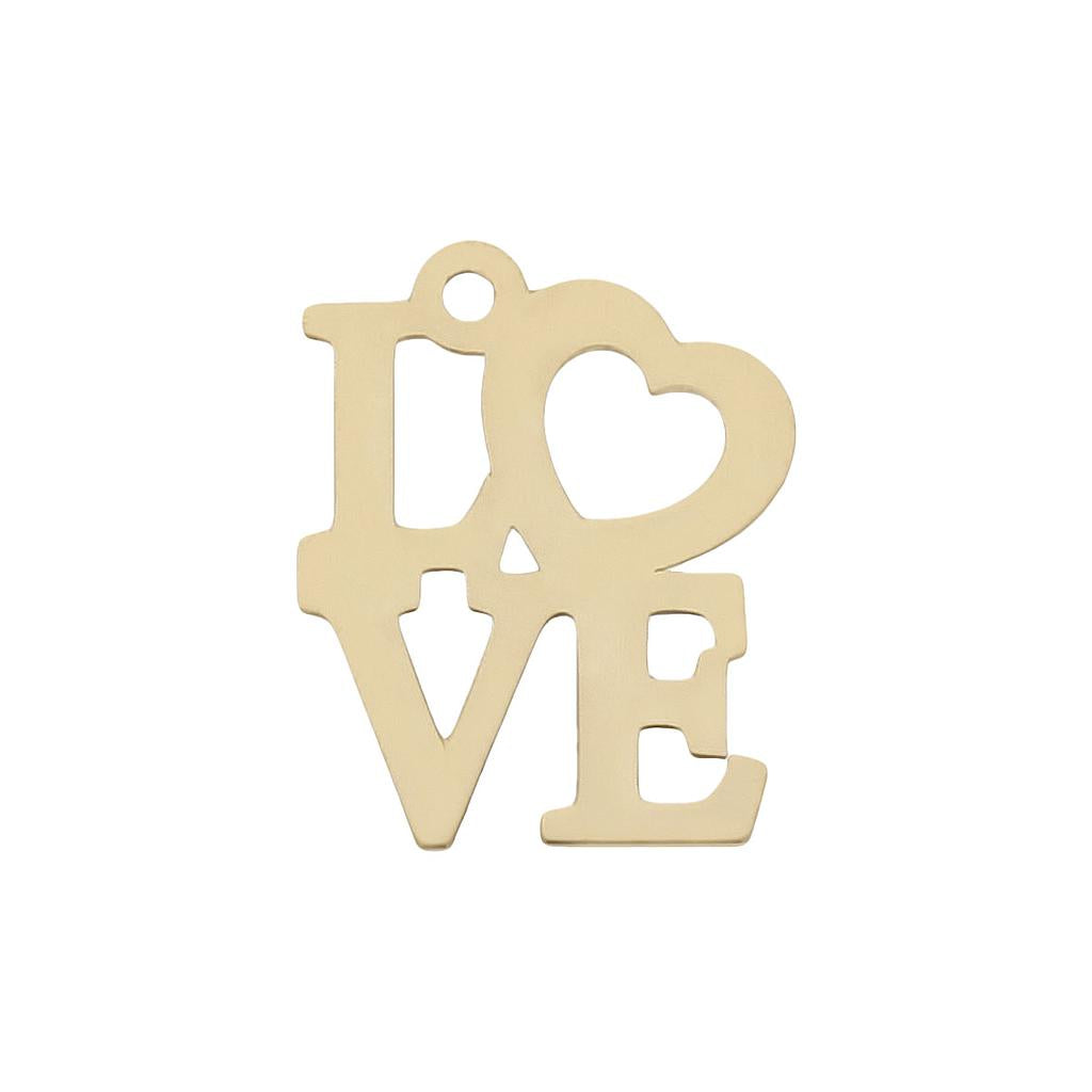 MI HISTORIA - ABALORIO ORO 18KL LOVE - HT223