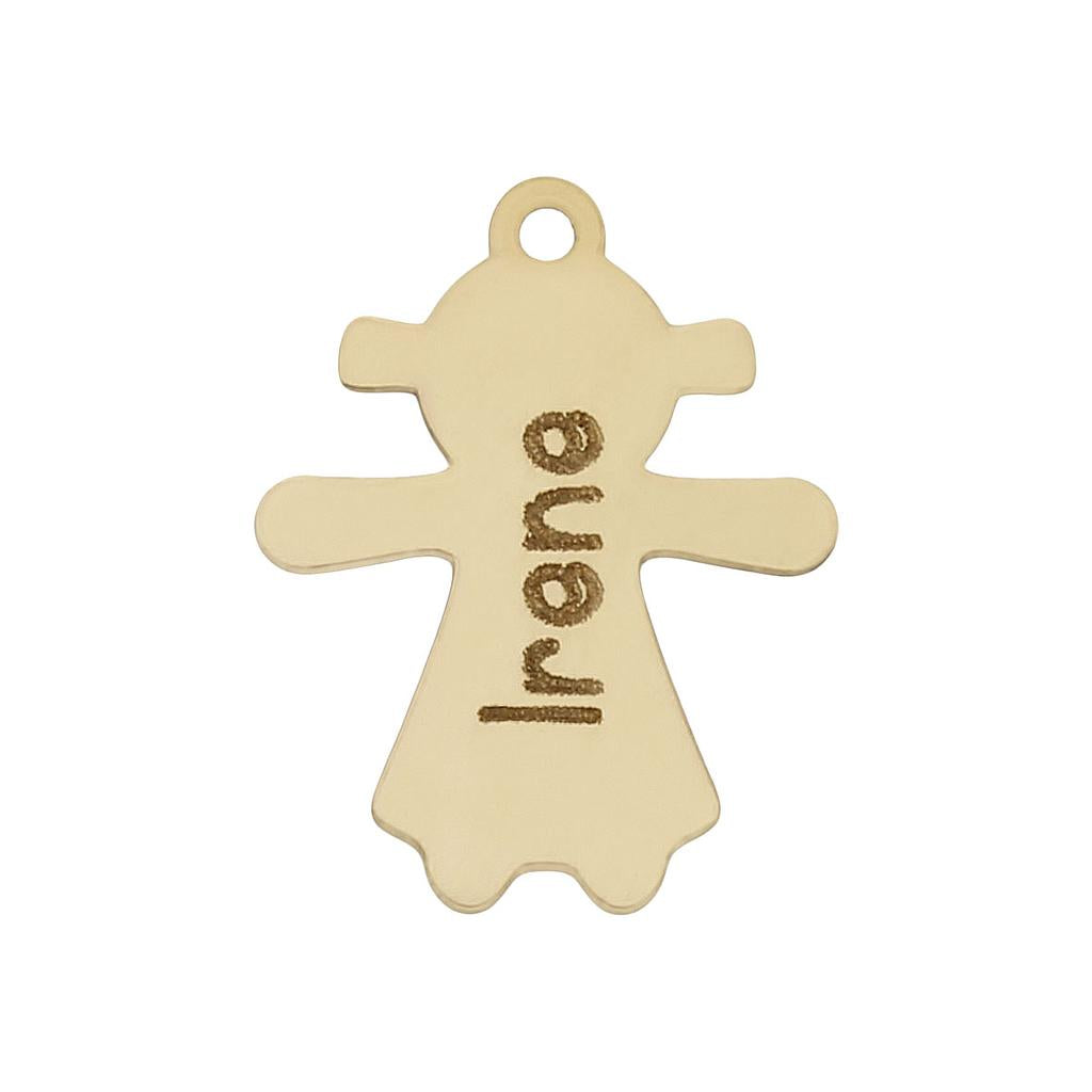 MI HISTORIA - ABALORIO ORO 18KL NIÑA - HT228