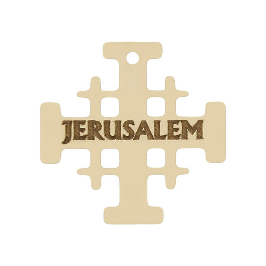 MI HISTORIA - ABALORIO ORO 18KL JERUSALEM - HT272