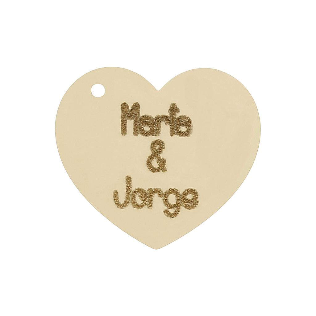 MI HISTORIA - ABALORIO ORO 18KL CORAZON - HT299