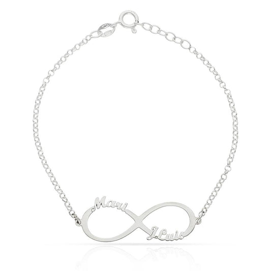 PULSERA PLATA 925MM INFINITO - AG216