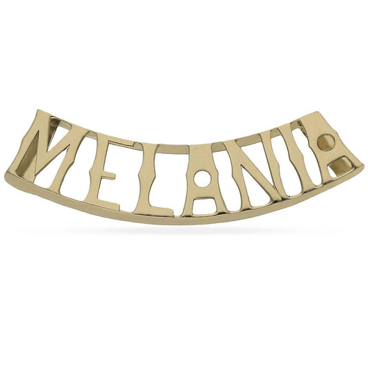 COLGANTE ORO 18KL NOMBRE LISO - GL11