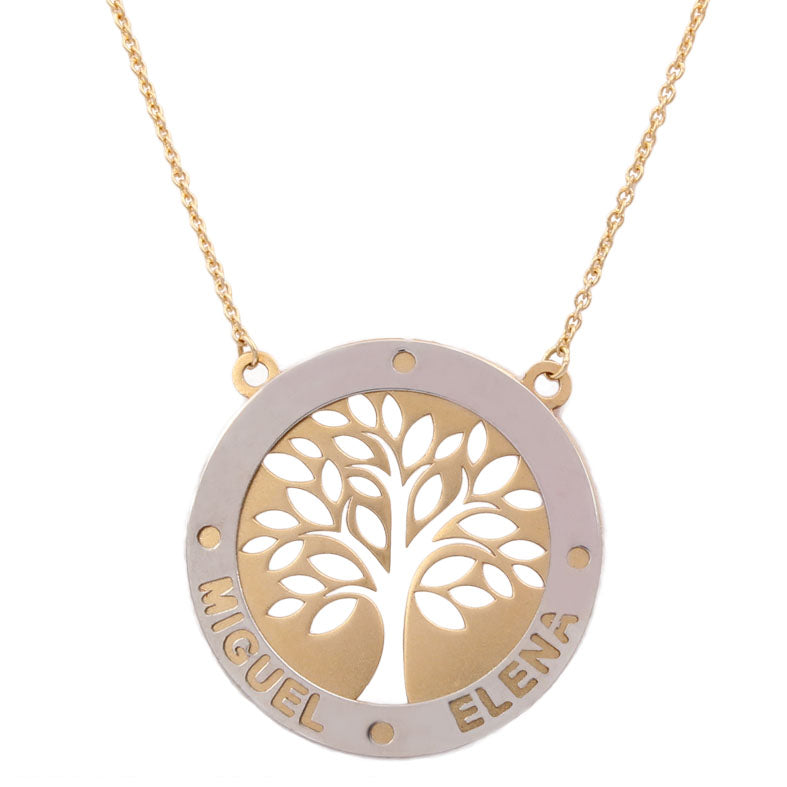 GARGANTILLA ORO 18KL ARBOL DE LA VIDA - G683