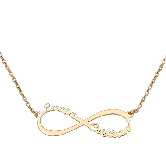 COLGANTE ORO 18KL INFINITO NOMBRES - G208
