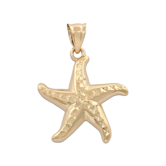 COLGANTE ORO 18KL ESTRELLA DE MAR - G749