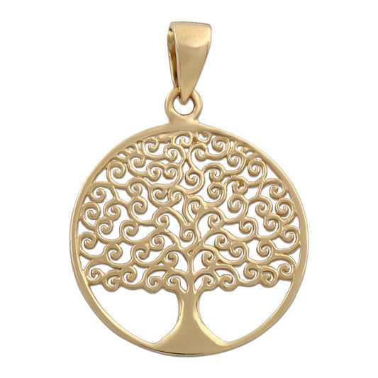 COLGANTE ORO 18KL ARBOL DE LA VIDA - 17MM - G766