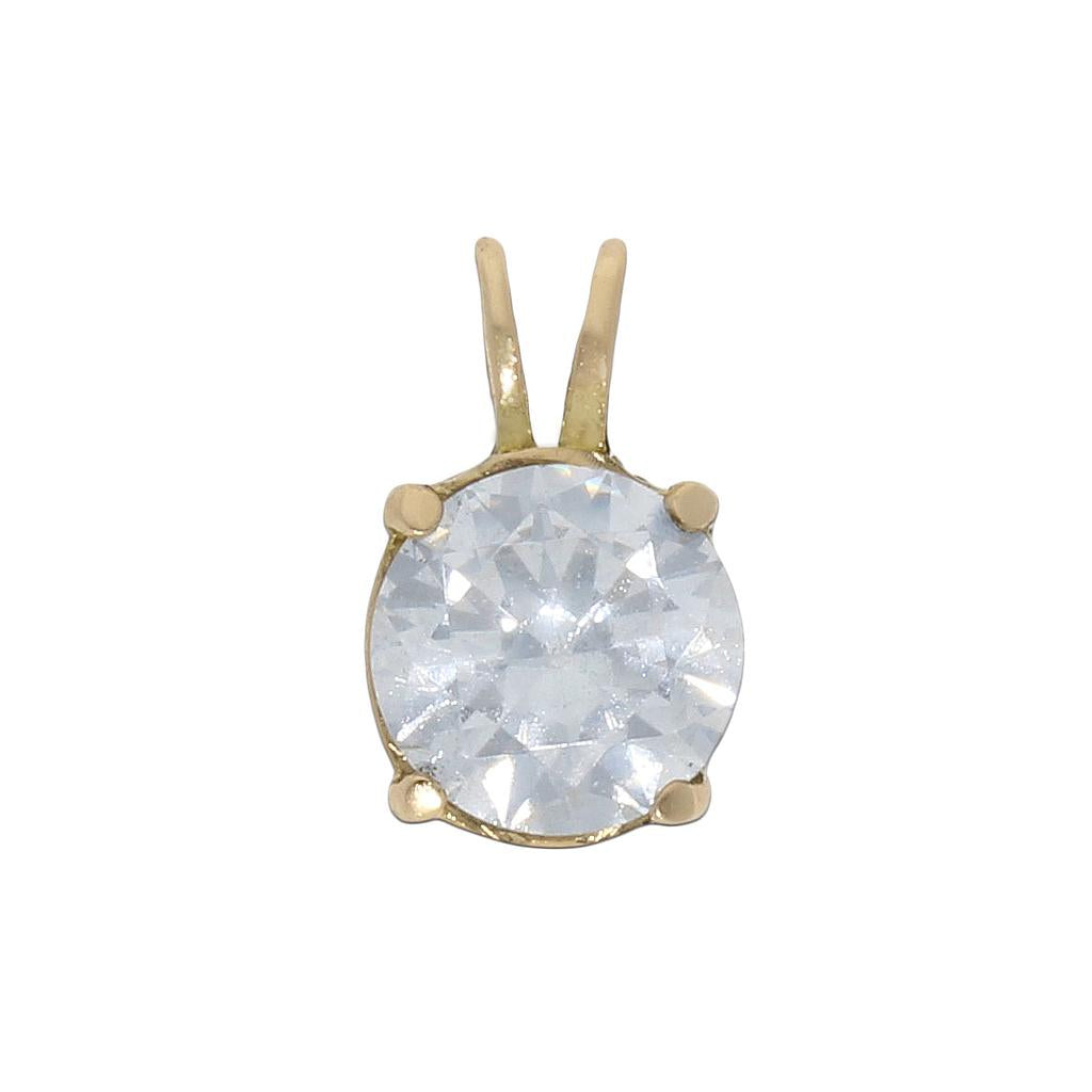 COLGANTE ORO 18KL CIRCONITA - 7MM - G805