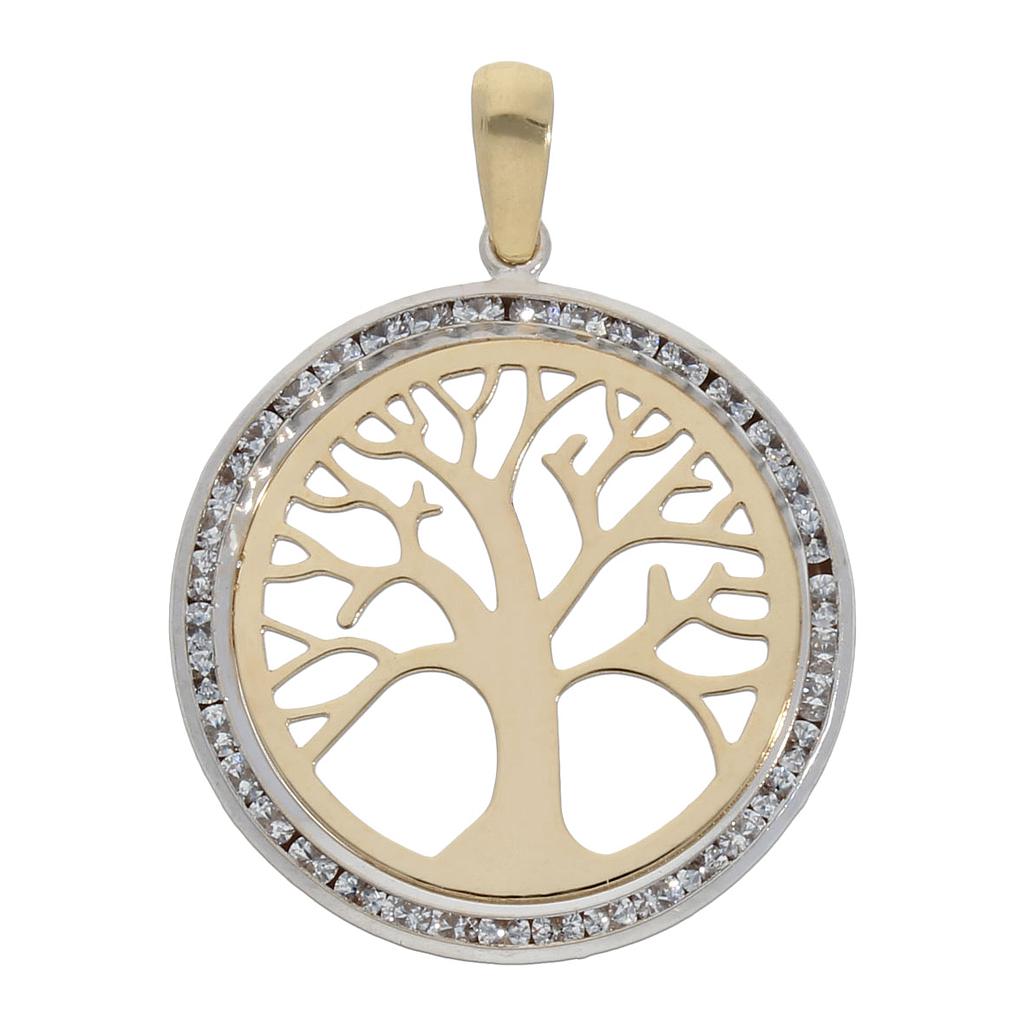 COLGANTE ORO 18KL ARBOL DE VIDA - 20MM - G822