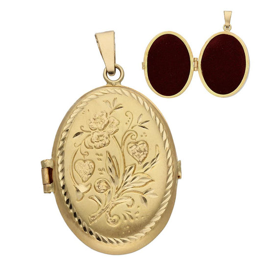GUARDAPELO ORO 18KL GRANDE OVAL - 28X38MM - G875