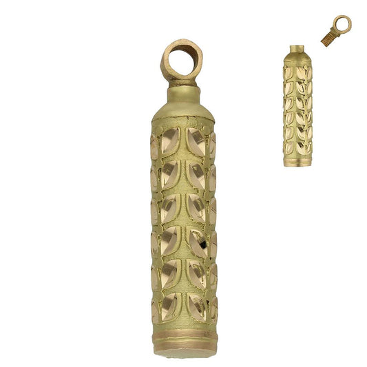 GUARDACENIZAS ORO 18KL CILINDRO - 8X39MM - G877