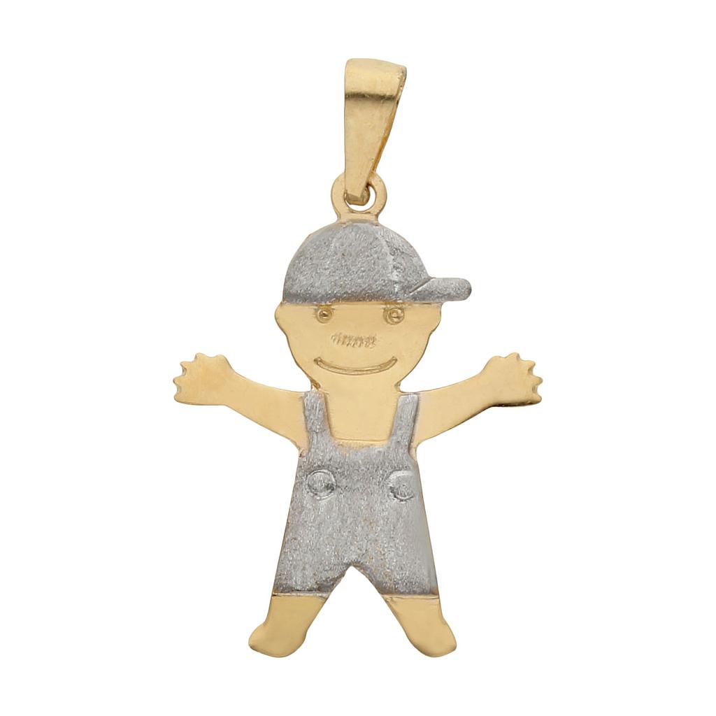 COLGANTE ORO 18KL NIÑO PEQUEÑO - GL22