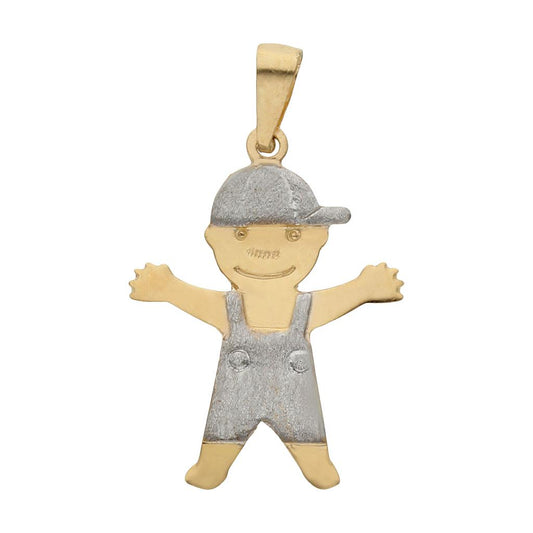 COLGANTE ORO 18KL NIÑO PEQUEÑO - GL22
