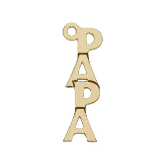MI HISTORIA - ABALORIO ORO 18KL PAPA - HT221