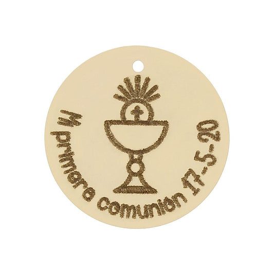 MI HISTORIA - ABALORIO ORO 18KL COMUNION - HT297
