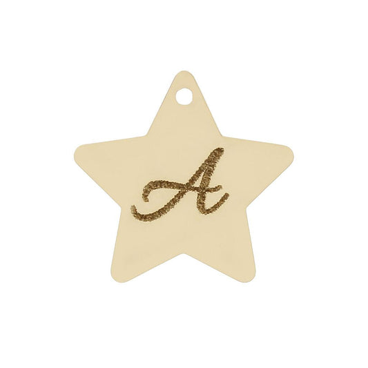 MI HISTORIA - ABALORIO ORO 18KL ESTRELLA - HT301