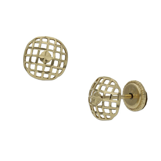 PENDIENTES ORO 18KL REDONDOS - 7MM - P1149