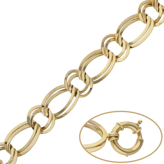 PULSERA ORO 18KL TROQUELADA - PU788