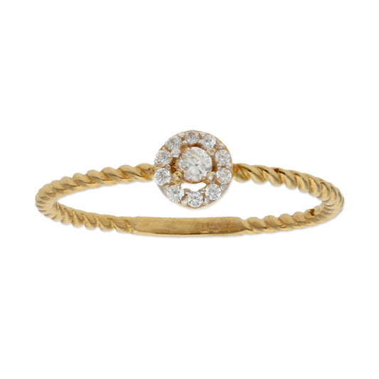 SORTIJA ORO 18KL CIRCONITAS - S1012n10