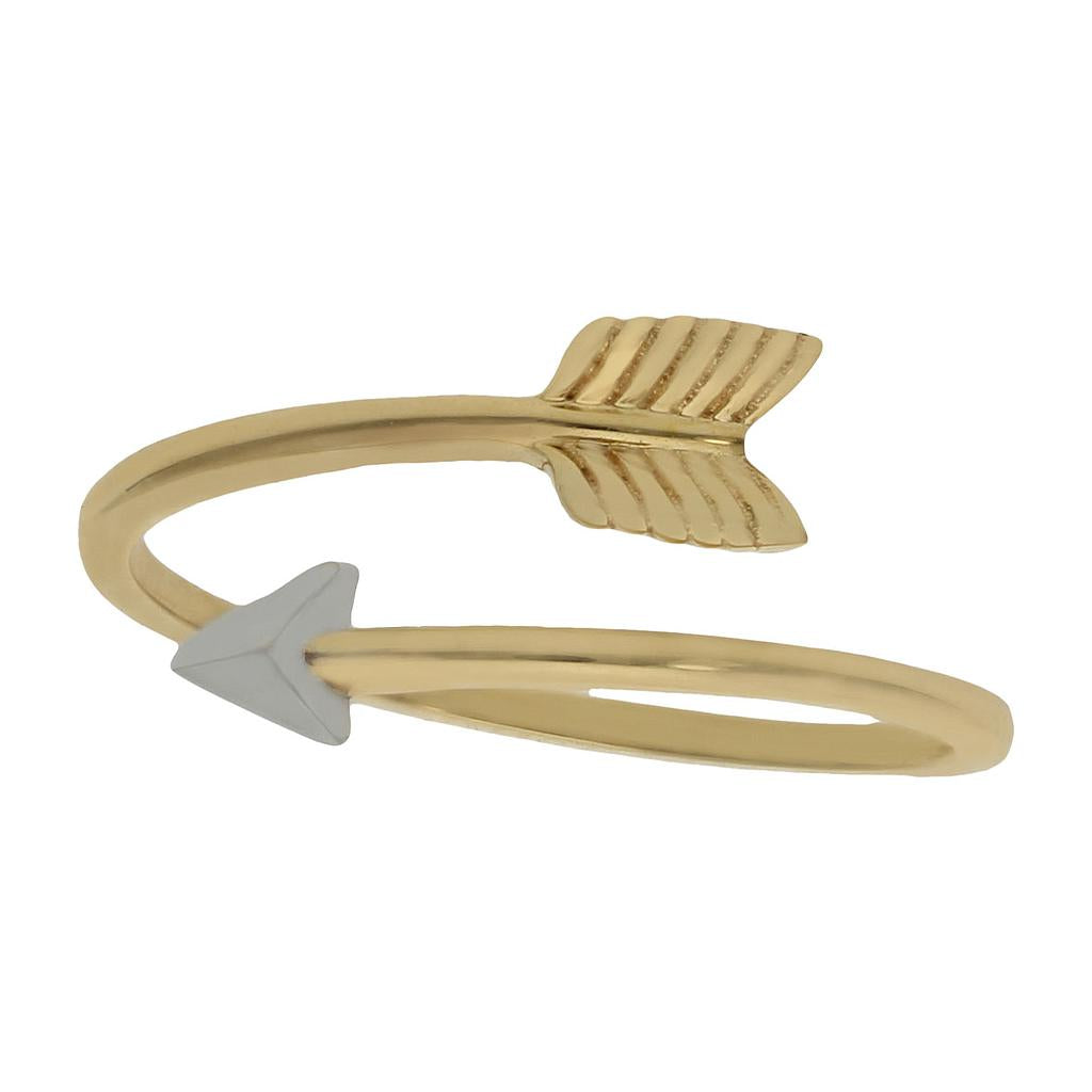 SORTIJA ORO 18KL FLECHAS AMOR - S1024n10