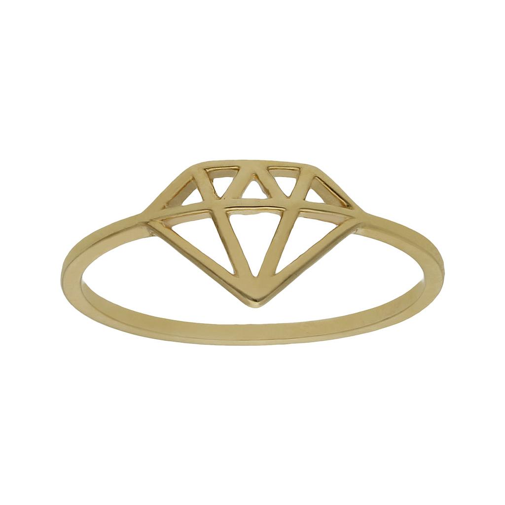 SORTIJA ORO 18KL DIAMANTE - S1025n12
