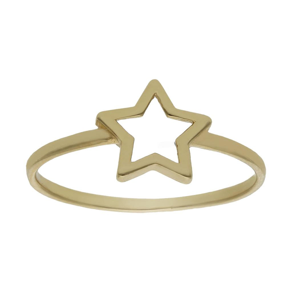 SORTIJA ORO 18KL ESTRELLA - S1364n12