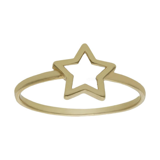 SORTIJA ORO 18KL ESTRELLA - S1364n12