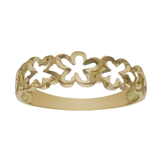 SORTIJA ORO 18KL FLORES - S391n10
