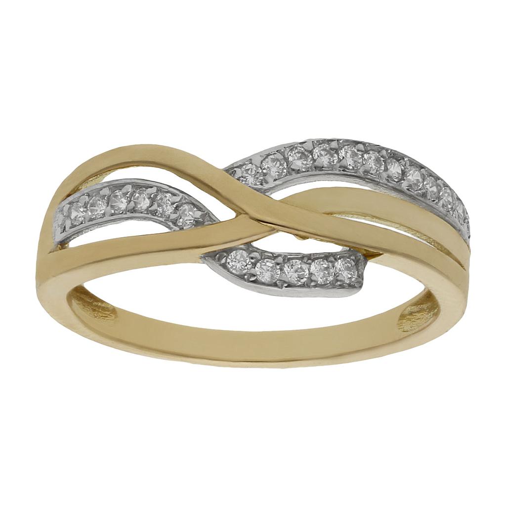 SORTIJA ORO 18KL CIRCONITAS - S724n12