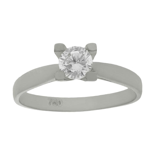 SORTIJA ORO BLANCO 18KL CIRCONITA - S791n12