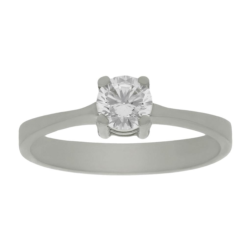 SORTIJA ORO BLANCO 18KL CIRCONITA - S795n12