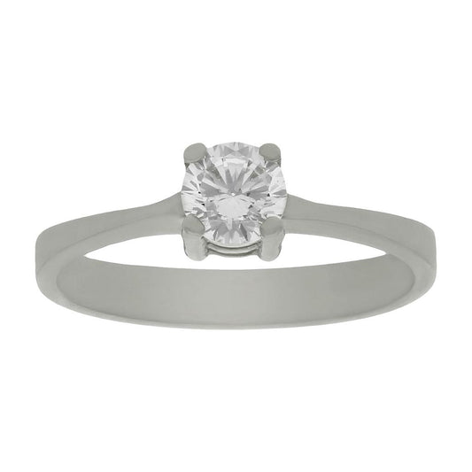 SORTIJA ORO BLANCO 18KL CIRCONITA - S795n12