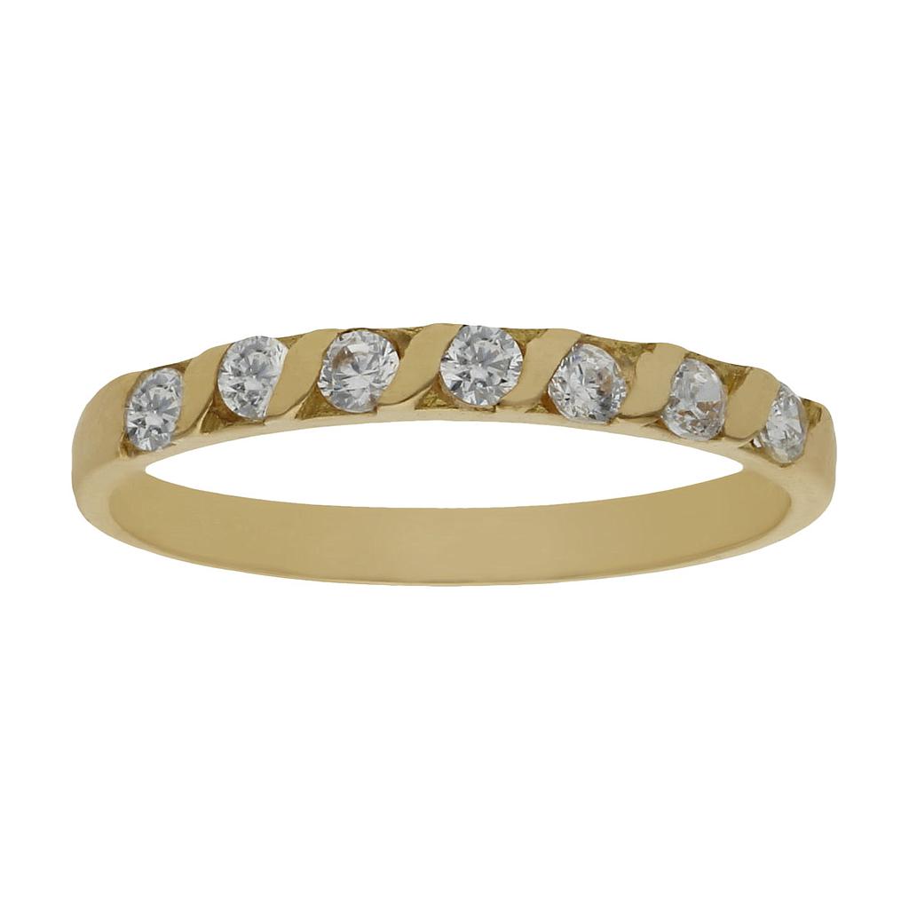 SORTIJA ORO 18KL CIRCONITAS - S902n12