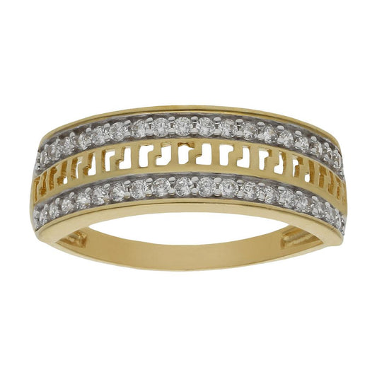 SORTIJA ORO 18KL CIRCONITAS - S919n12