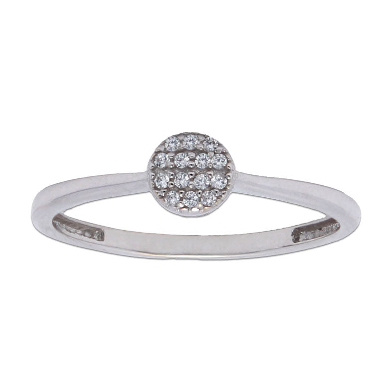 SORTIJA CIRCULO ORO BLANCO 18KL - S961n10