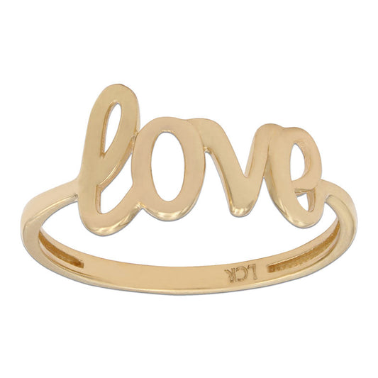 SORTIJA ORO 18KL LOVE - S969n10