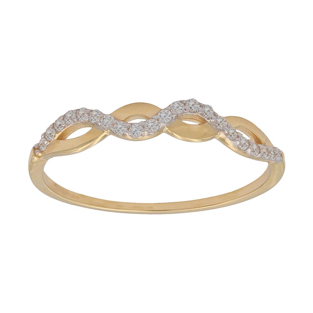 SORTIJA ORO 18KL CIRCONITAS - S988n10