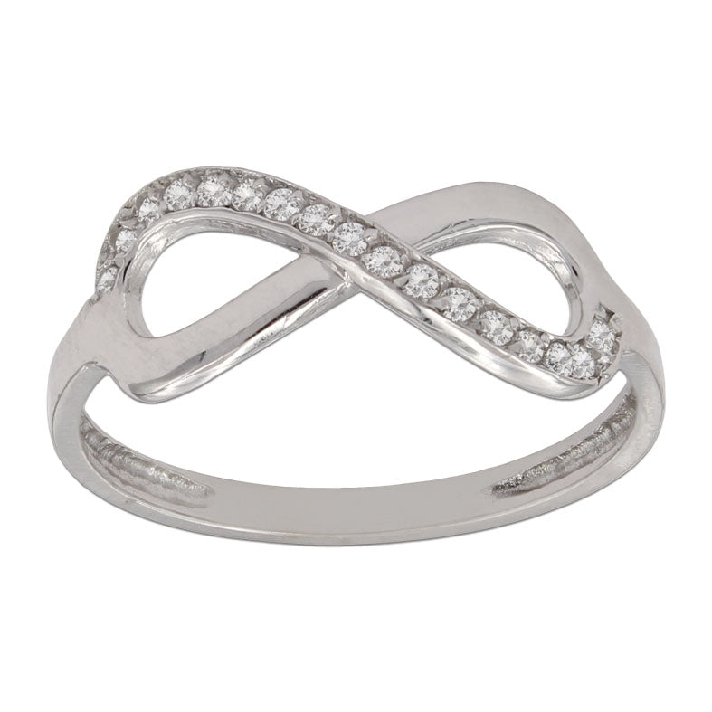 SORTIJA ORO 18KL INFINITO CIRCONITAS - S993n10