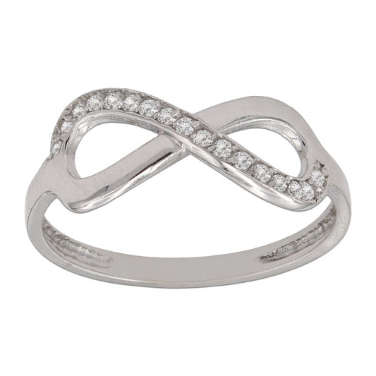 SORTIJA ORO 18KL INFINITO CIRCONITAS - S993n10