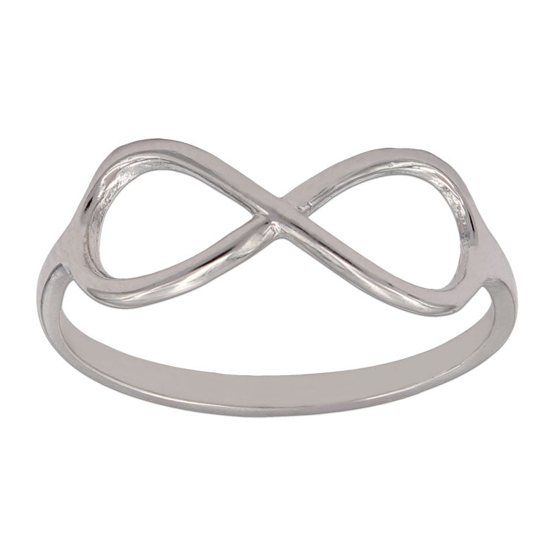 SORTIJA ORO BLANCO 18KL INFINITO - S999n10