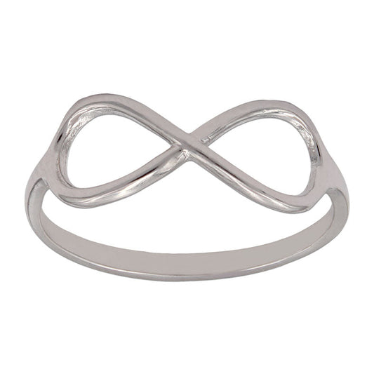 SORTIJA ORO BLANCO 18KL INFINITO - S999n10